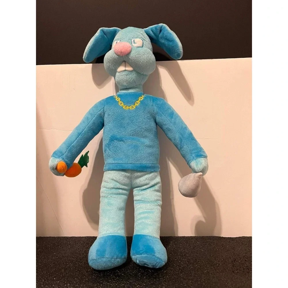Icy‎ Rabbit Ice Plush Doll Stuffed Animal Bunny Blue
